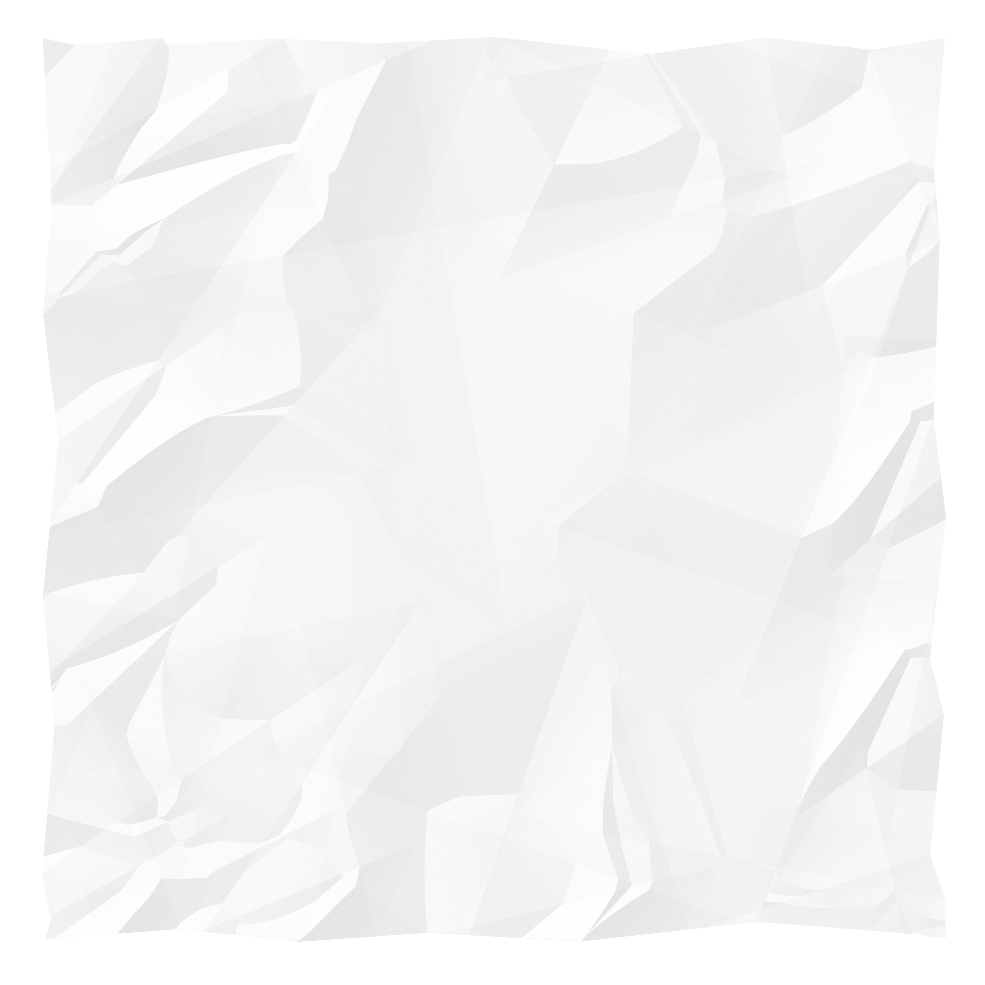 Wrinkled Blank White Writing Paper 